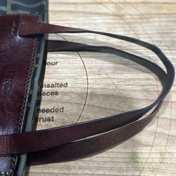 Fendi zucca folding tote shopper. Nylon and leather. 71156101992 - Picture 11 of 15